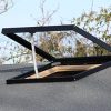 Activent Skylight (50 x 50 cm) pour bâtiments de jardin Activent Skylight (50 x 50 cm) pour bâtiments de jardin et abris de jardin (boulons de 50 mm pour matériaux de toit jusqu'à 25 mm d'épaisseur).