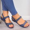 DZQQ Femmes Sandales Plates 2020 été Bout Ouvert Solide Faux DZQQ Femmes Sandales Plates 2020 été Bout Ouvert Solide Faux Cuir orthopédique Femmes Chaussures Plate-Forme décontractée Rome Dames Gladiateur