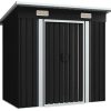 Festnight Abri de Jardin Remise de Jardin Abri de Stockage Festnight Abri de Jardin Remise de Jardin Abri de Stockage en Acier Anthracite