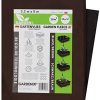 GARDENIX® 16 m² Double Face Marron/Noir Polaire de Protection Contre Les Mauvaises Herbes en Non-tissé résistant aux déchirures, épaisseur : 50 g/m²,stabilisation UV (3,2m x 5m)