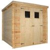 Gardiun Abri de Jardin en Bois Sergei - 4,16 m² Gardiun Abri de Jardin en Bois Sergei - 4,16 m² 204x204x200 cm