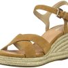 Geox D Soleil A, Sandale compensée Femme