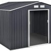 Habitat et Jardin Abri de Métal Vegas, 7.06m² 1299_93416 Gris