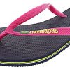 Havaianas Tongs Femme Slim Logo Metallic Havaianas Tongs Femme Slim Logo Metallic