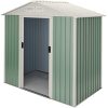 Hoggar Abri de Jardin en métal Nybro 2.43m2 - Garantie Hoggar Abri de Jardin en métal Nybro 2.43m2 - Garantie 10 Ans - 201x121x176cm