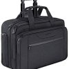 KROSER Sacoche à roulettes pour Ordinateur Portable Mallettes à roulettes KROSER Sacoche à roulettes pour Ordinateur Portable Mallettes à roulettes pour Ordinateur Jusqu'à 17,3" Imperméable Porte-Documents à roulettes avec Poches RFID pour Hommes/Femmes Rolling Laptop Bag
