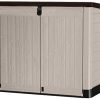 Keter – Abri de Jardin Store It Out Pro, Beige/Marron, Keter – Abri de Jardin Store It Out Pro, Beige/Marron, 145,5 x 82 x 123 cm (L x H x l)