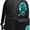 Kono Sac à Dos Chariot D'école 2 en 1 Sac Bagage Enfant Cabine avec Roulettes 30L Imperméable Anime Lumineux Kono Sac à Dos Chariot D'école 2 en 1 Sac Bagage Enfant Cabine avec Roulettes 30L Imperméable Anime Lumineux
