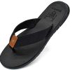 KuaiLu Tongs Mousse de Yoga Hommes en Tissu Thongs Poids léger Plates Adulte été Plage Piscine Sandales