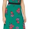 Marque Amazon - find. Femme Robe Midi Portefeuille à Fleurs Marque Amazon - find. Femme Robe Midi Portefeuille à Fleurs