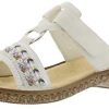 Rieker Femme Sandales V02M6, Dame Sandales compensées Rieker Femme Sandales V02M6, Dame Sandales compensées