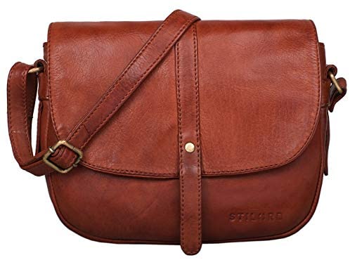 STILORD 'Kira' Sac à Main en Cuir pour Femme Sac STILORD 'Kira' Sac à Main en Cuir pour Femme Sac à Bandoulière Vintage Petite Besace Sac à l'Épaule Sorties Soirées Shopping