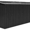 Tidyard Abri de Jardin en Metal | Abri de Stockage Tidyard Abri de Jardin en Metal | Abri de Stockage Métal 257 x 597 x 178 cm Anthracite