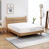 Vesgantti Matelas 24cm Épaisseur Ressort Ensachés Matelas en Mousse Mémoire de Forme Transpirant 7 Zone de Confort CertiPUR-US Tight Top (140x190cm)