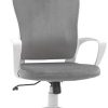 Vinsetto Fauteuil de bureau ergonomique en velours - 63 x Vinsetto Fauteuil de bureau ergonomique en velours - 63 x 64 x 118-128 cm - gris clair