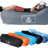WINTREK Hamac Gonflable, canapé Gonflable imperméable à l'eau,Fauteuil Sofa Gonflable WINTREK Hamac Gonflable, canapé Gonflable imperméable à l'eau,Fauteuil Sofa Gonflable avec Sac de Transport et pour intérieur ou extérieur, Voyage, Camping, fête, mer, Jardin ou Plage
