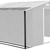 Zelsius Kit de Construction pour abri de Jardin | Toit Zelsius Kit de Construction pour abri de Jardin | Toit de remorquage 303 x 156/146 x 42 cm | Support pour Outils de Jardin | Résistant aux intempéries | Convient pour Le Stockage du Bois (Anthracite)