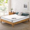 Zinus Matelas en mousse et à ressorts 15,2 cm/ Mousses certifiées CertiPUR-US/ Matelas prêt à utiliser/ Certifié OEKO-TEX® / 90 x 190 cm