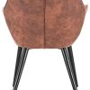 1649120410_41N0AldkCL._AC_.jpg WOLTU 4 X Chaises de Cuisine Design,Chaises de Salle à Manger Assise en Tissu Scientifique Fauteuil Salon,Brun BH231br-4