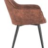 1649120410_410WMEUcaJL._AC_.jpg WOLTU 4 X Chaises de Cuisine Design,Chaises de Salle à Manger Assise en Tissu Scientifique Fauteuil Salon,Brun BH231br-4