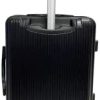 Jony Rigid Spinner Valises Voyage | Bagage à Main Rigide Rotatif | Valise Cabine 20 Pouces (55x40x20 cm) | Valise de Voyage idéale pour Les Voyages de 3 à 5 Jours (Noir)