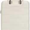 21Ot0MT9FGL._AC_.jpg BONTOUR Wave Valise Bagage à Main avec Serrure TSA, Valise de Voyage Rigide à 4 roulettes, Trolley Cabine 55x40x20cm (Blanc, Bagage Cabine)