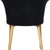 21kpNaKbS._AC_.jpg Chaise en Velours Vintage Elsa - Style Scandinave & Moderne - Salle à Manger, Salon, Coiffeuse ou Bureau (Noir, 1)
