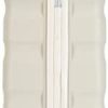 21uumWLnXpL._AC_.jpg BONTOUR Wave Valise Bagage à Main avec Serrure TSA, Valise de Voyage Rigide à 4 roulettes, Trolley Cabine 55x40x20cm (Blanc, Bagage Cabine)