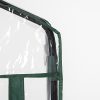 31D2-gYWAML._AC_.jpg Outsunny Serre de Jardin Balcon étagère Serre 5 Niveaux 0,69L x 0,49l x 1,93H m Acier galvanisé bâche Amovible PVC Vert