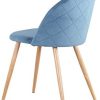 31Guoox4nL._AC_.jpg GrandCA HOME Chaise en Velours-Lot de 2 chaises de Salle à Manger, Convient pour Salle à Manger Salon Salon Chambre (Bleu-2)