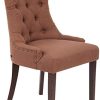 31HDYvlZjuL._AC_.jpg CLP Chaise De Salle A Manger Aberdeen en Tissu I Chaise Confortable avec Rembourrage Épais I Piétement en Bois D'Hévéa, Couleur:crème, Couleur du Cadre:Antique Clair