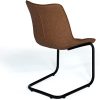 31IRPf8r3SL._AC_.jpg IDMarket - Lot de 4 chaises Mae Marron Vintage en PU pour Salle à Manger
