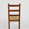 Tommychairs - Set 2 chaises Rustica pour Cuisine, Bar et Salle à Manger, Robuste Structure en Bois de hêtre peindré en Couleur Noyer Clair et Assise en Paille