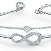31LuCSXKlYL._AC_.jpg Swarovski Collection Swa Infinity Bracelets