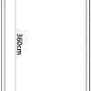 31NYaP-WIwL._AC_.jpg Ksodgun Serre de Jardin Polycarbonate Serre renforcée en Aluminium avec Cadre de Base 9,025 m² Serre Exterieur Jardin