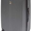 31W6nhgzL9L._AC_.jpg BRUBAKER - Valise de Voyage/Trolley XL - Coque Rigide en ABS - Robuste & Ultra légère - roulettes pivotantes 360° - 90L / 78 cm - Gris