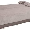 31WKVgGTgYL._AC_.jpg MEUBLO Canapé Convertible 3 Places Tissu + Simili Cuir Nisa (Noir)