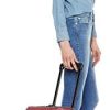 31buJL8T1VL._AC_.jpg Amazon Basics Petit sac de voyage à roulettes, Rouge