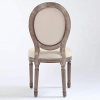 31huvFnAAcL._AC_.jpg Menzzo Chaises salle manger | Chaise MEDAILLON de Salle A Manger, Salon Ou Cuisine | Lot de 2 |Tissu Beige| Chaise Louis Xvi | Confortable | Dimensions: L49 cm x P46 cm x H96 cm Assise: H43 cm