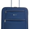 31jhAuDY2QL._AC_.jpg ITACA - Valise Cabine 55x35x20, Avion Bagages Cabine Valise Souple Valise a Roulette. Matériau Semi-Rigide EVA Super Léger. Cadenas à Combinaison T71950, Couleur Bleu Marine