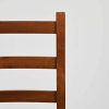 Tommychairs - Set 2 chaises Rustica pour Cuisine, Bar et Salle à Manger, Robuste Structure en Bois de hêtre peindré en Couleur Noyer Clair et Assise en Paille