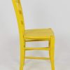 31kpOzokXAL._AC_.jpg Tommychairs - Set 4 chaises Cuore pour Cuisine, Bar et Salle à Manger, Robuste Structure en Bois de hêtre peindré en Couleur Aniline Jaune et Assise en Bois