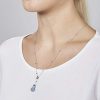 31n49u2BP6L._AC_.jpg Fossil Chaîne pour femme en acier inoxydable taille unique argent 32012529