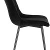 31n6cn8kTnL._AC_.jpg WOLTU 4 Chaises de Salle à Manger en Velours et métal,Chaises de Salon Chaises de Cuisine Noir BH209sz-4