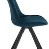 31qjXGawFL._AC_.jpg WOLTU BH196bl-2 Chaise de Salle à Manger Lot de 2 siège en Velours Pied en Bois Massif,Chaise de Cuisine Chaise de Salon Bleu