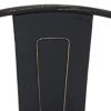 31qle-Z4vaL._AC_.jpg CLP Lot De 4 Chaises Empilables Au Design Industriel Benedikt I Siège Original en Métal avec Dossier Haut I Pieds avec Patins De Protection, Couleur:Noir/Or