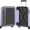 31sprnzivBL._AC_.jpg American Tourister Sunside - Spinner S Bagage Cabine, 55 cm, 35 L, Bleu (Pastel Blue)