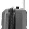 Aerolite 55x40x20 Ryanair Taille Maximale 40L ABS Cabine Bagage à Main Valise Rigide Légere à 2 roulettes, pour Easyjet, Lufthansa et Plus, Gris Foncé