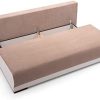 31w1SCBvVvL._AC_.jpg MEUBLO Canapé Convertible 3 Places Tissu + Simili Cuir Nisa (Noir)