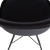 31yU1cX6s5L._AC_.jpg SAM Lot de 4 baquets Coussin Cuir synthétique avec Pieds en métal Noir-Chaise de Salle à Manger de Style scandinave, 48 x 55 x 86 cm